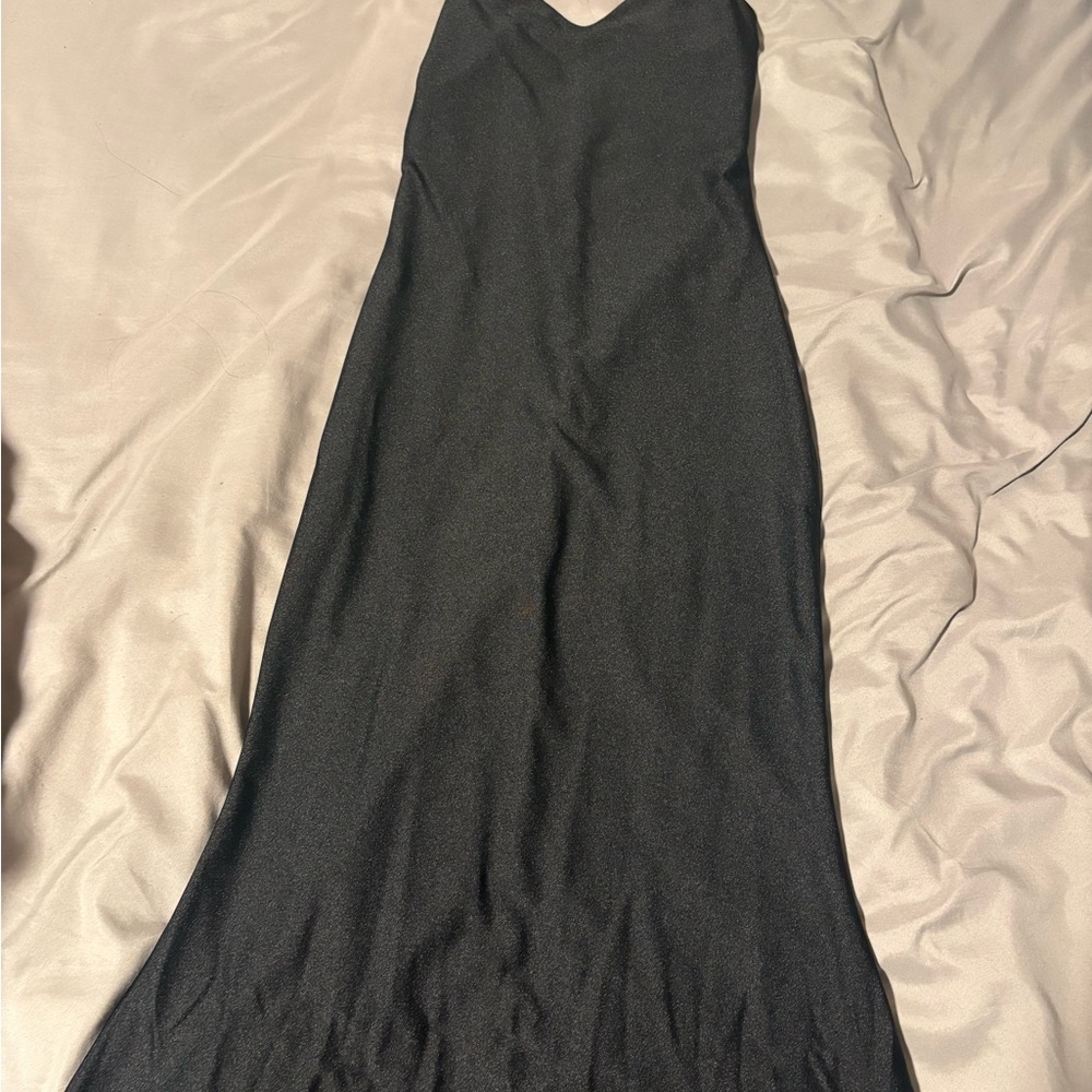 Classic Black Slip Dress